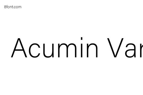acumin variable concept font family free download|acumin pro font download.